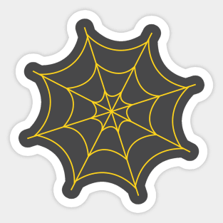 spider's web Sticker